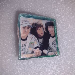 EDDIE, DUSTIN, & MIKE STRANGER THINGS HANDMADE ART PIN